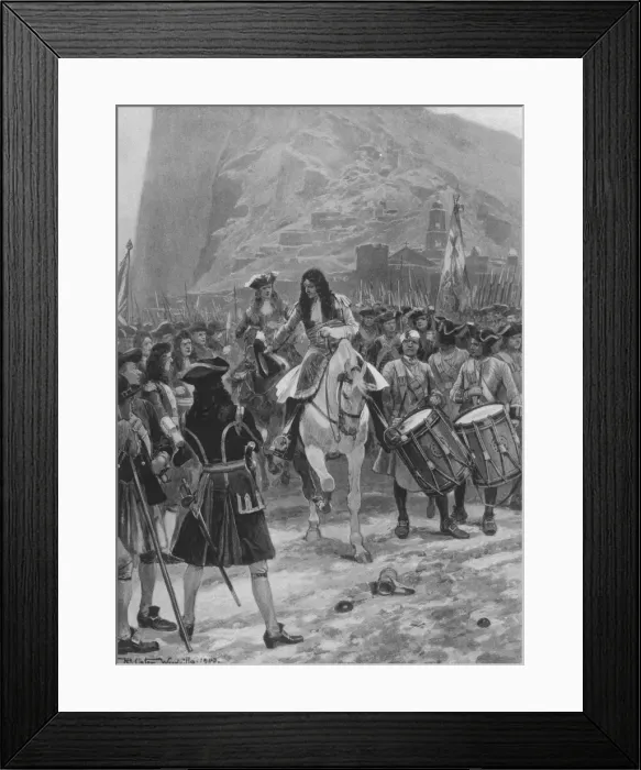 Framed Print : Gibraltar Given to Brits Framed Print : Gibraltar Given to Brits