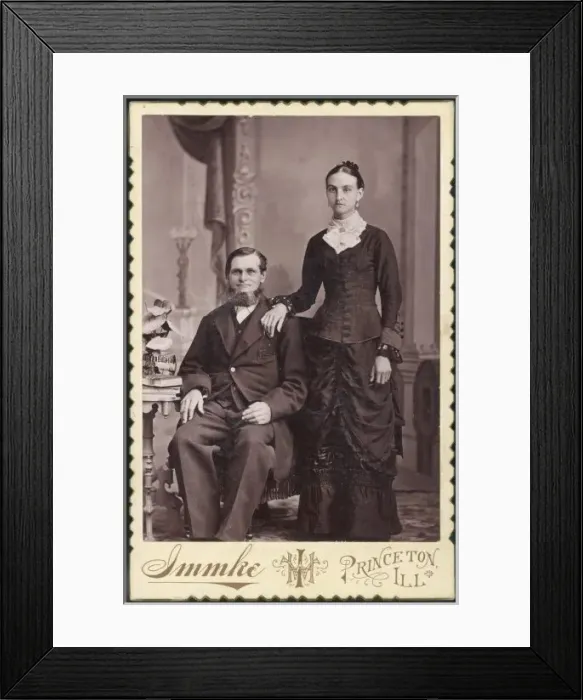 Framed Print : Family / Husband and Wife Framed Print : Family / Husband and Wife