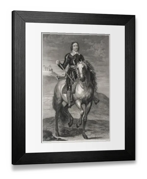 Framed Print : Oliver Cromwell / Van Dyke Framed Print : Oliver Cromwell / Van Dyke