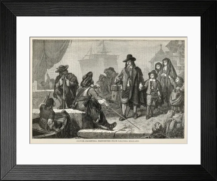 Framed Print : Cromwell / Can t Go to USA Framed Print : Cromwell / Can t Go to USA