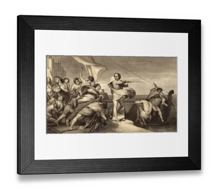 Framed Print : Alfred Vs Danes Framed Print : Alfred Vs Danes