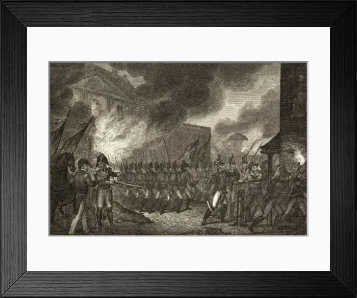 Framed Print : USA / 1814 / Washington Framed Print : USA / 1814 / Washington