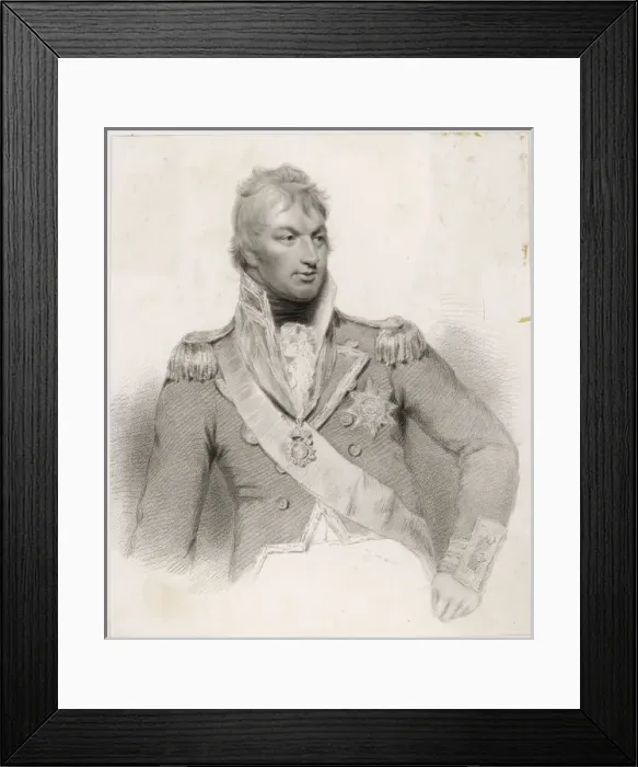 Framed Print : 1st Viscount Hood (1813) Framed Print : 1st Viscount Hood (1813)