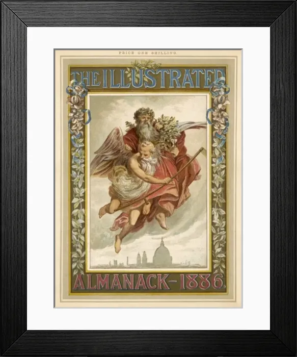 Framed Print : With Father Christmas Framed Print : With Father Christmas