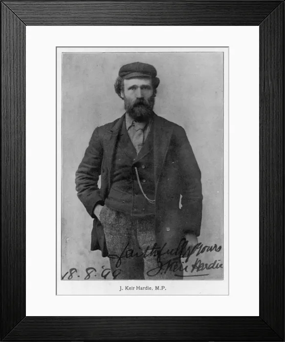 Framed Print : James Keir Hardie Framed Print : James Keir Hardie