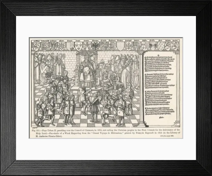 Framed Print : Preaching, Clermont Framed Print : Preaching, Clermont