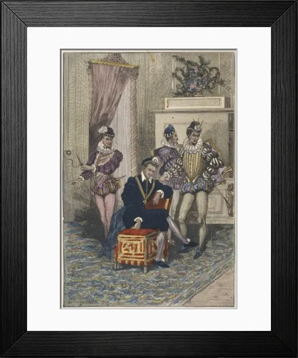 Framed Print : Henri Iii / Poirson / Pl 40 Framed Print : Henri Iii / Poirson / Pl 40