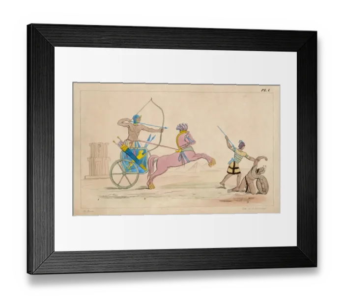 Framed Print : Chariot in Action Framed Print : Chariot in Action
