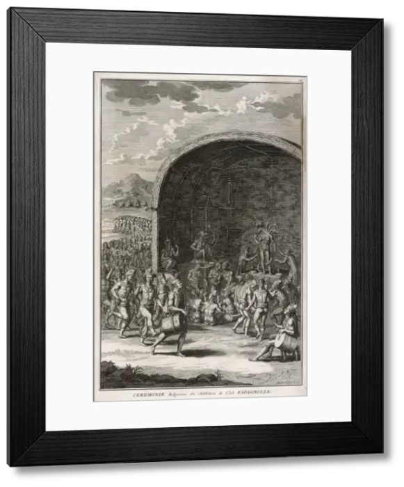 Framed Print : Worship, C18 Haiti Framed Print : Worship, C18 Haiti