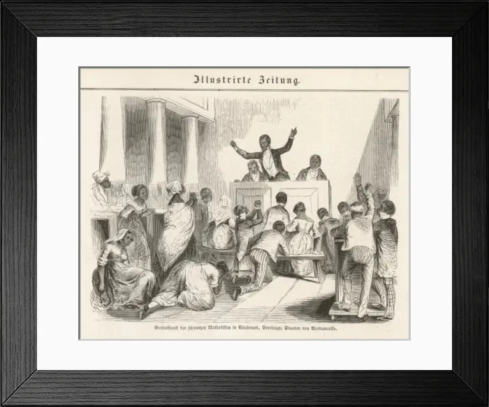 Framed Print : American Methodists