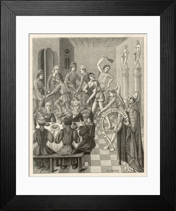 Framed Print : Feast or Flagellation Framed Print : Feast or Flagellation