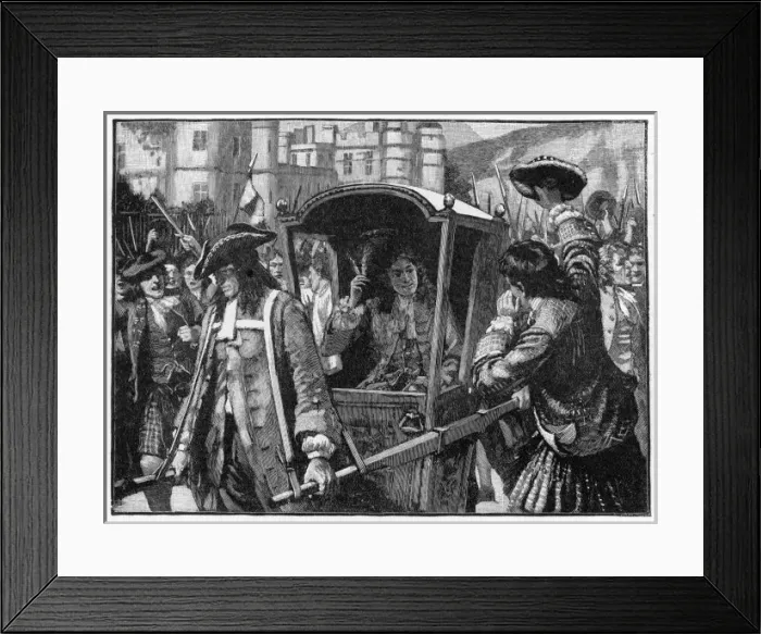 Framed Print : Hamilton-Holyrood Palace Framed Print : Hamilton-Holyrood Palace