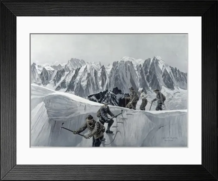 Framed Print : Summit / Aiguille / Platz Framed Print : Summit / Aiguille / Platz