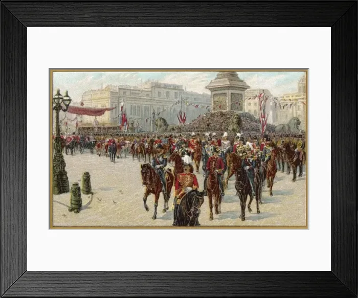 Framed Print : Jubilee / Victoria / Iln Framed Print : Jubilee / Victoria / Iln