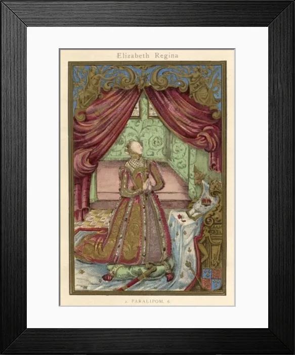Framed Print : Elizabeth I / Prayers Framed Print : Elizabeth I / Prayers
