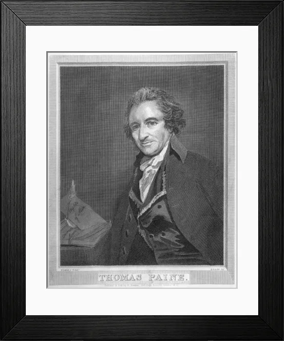 Framed Print : Thomas Paine Framed Print : Thomas Paine