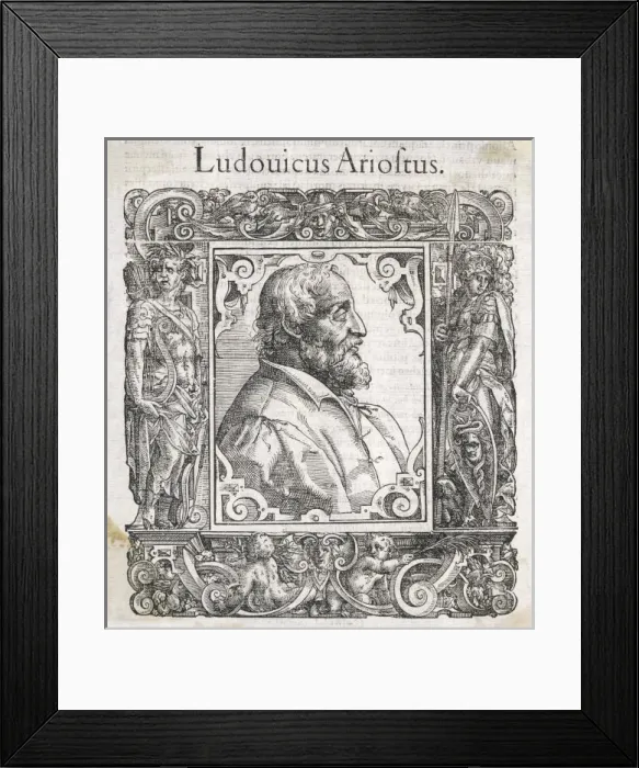 Framed Print : Lodovico Ariosto Framed Print : Lodovico Ariosto