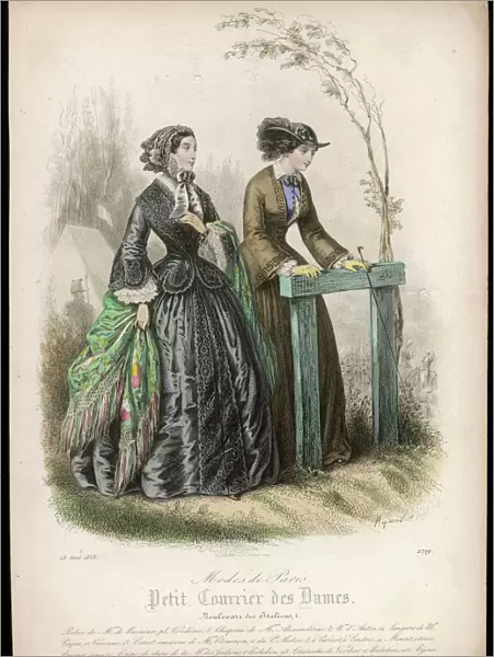 Two Ladies Walking 1853