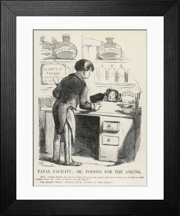 Framed Print : Buying Poison Framed Print : Buying Poison