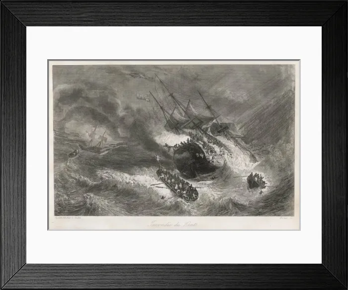 Framed Print : THE KENT ABLAZE Framed Print : THE KENT ABLAZE