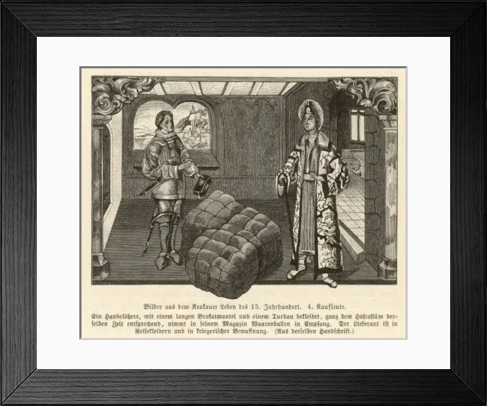 Framed Print : Polish Merchant Framed Print : Polish Merchant