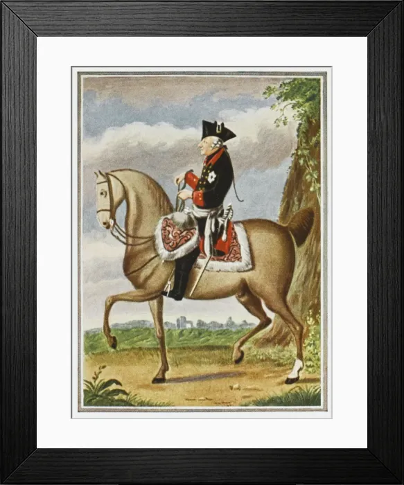 Framed Print : Friedrich II (Miniature) Framed Print : Friedrich II (Miniature)