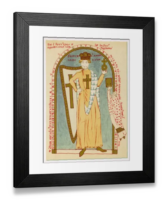 Framed Print : Friedrich I Barbarossa Framed Print : Friedrich I Barbarossa