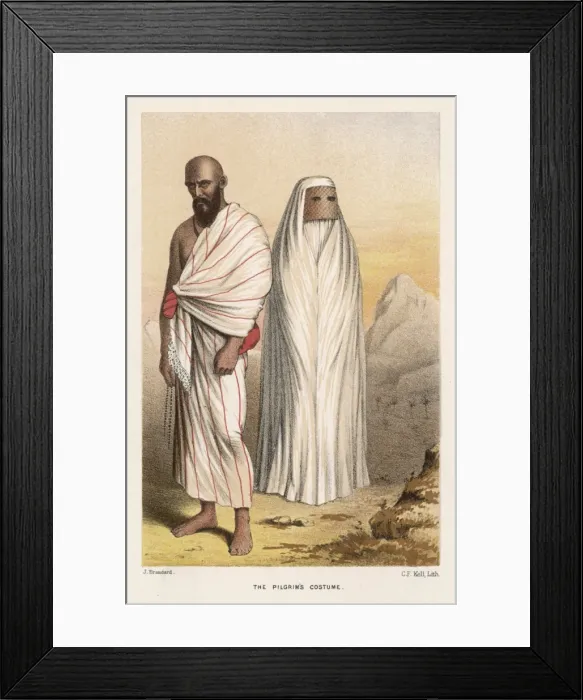 Framed Print : Pilgrims Costume Framed Print : Pilgrims Costume