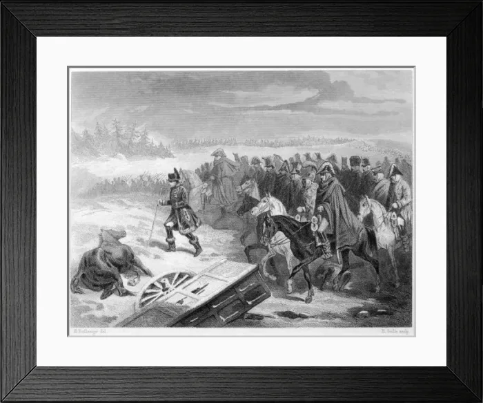 Framed Print : Retreat from Moscow Framed Print : Retreat from Moscow