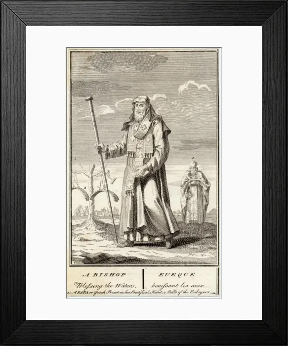 Framed Print : Greek Orthodox Priest Framed Print : Greek Orthodox Priest
