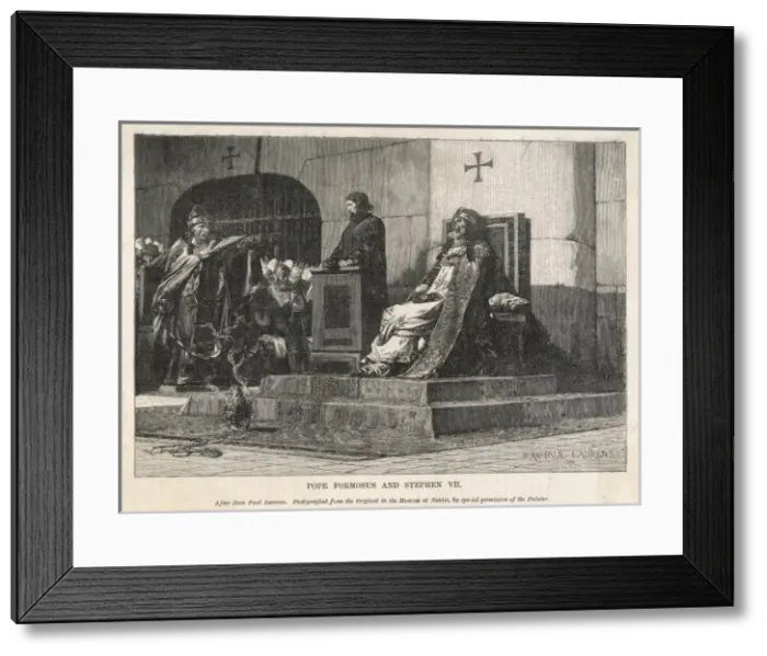 Framed Print : Pope Stephanus VI Framed Print : Pope Stephanus VI
