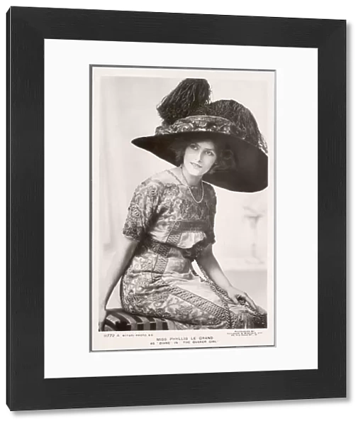 Merry Widow Hat C. 1908