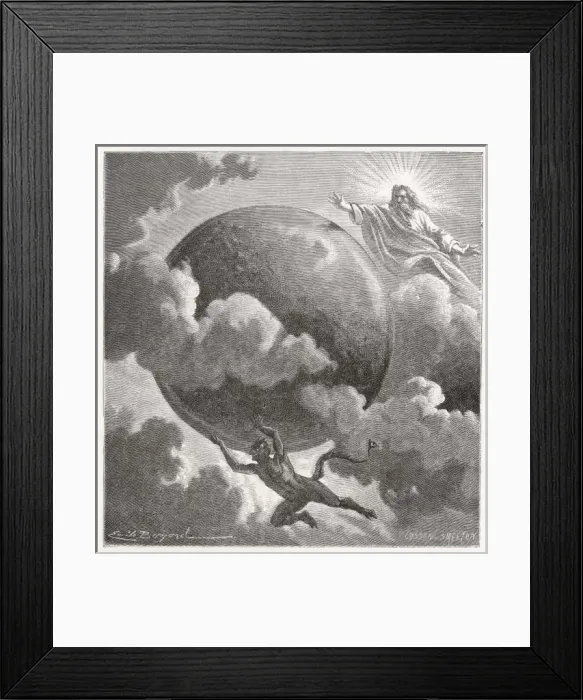 Framed Print : Concepts / Good and Evil Framed Print : Concepts / Good and Evil