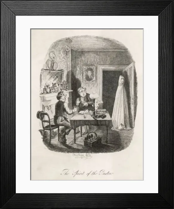Framed Print : Traditional Ghost Framed Print : Traditional Ghost