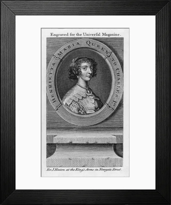 Framed Print : Henrietta Maria / Univ Mag Framed Print : Henrietta Maria / Univ Mag