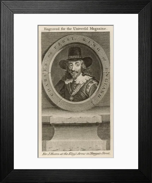 Framed Print : Charles I / Universal Mag Framed Print : Charles I / Universal Mag