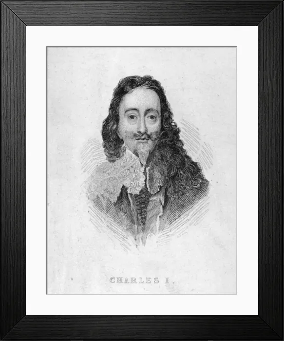 Framed Print : Charles I / Anon Eng Framed Print : Charles I / Anon Eng