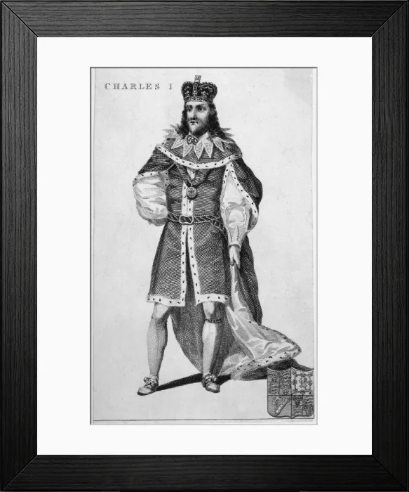 Framed Print : Charles I Wearing Crown Framed Print : Charles I Wearing Crown
