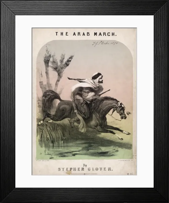 Framed Print : Racial / N Africa / Arab 19C Framed Print : Racial / N Africa / Arab 19C