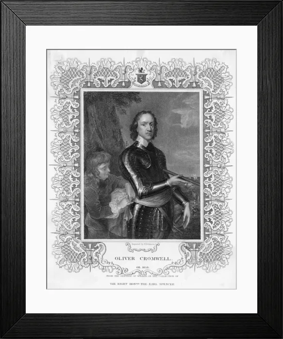 Framed Print : Oliver Cromwell / Robinson Framed Print : Oliver Cromwell / Robinson