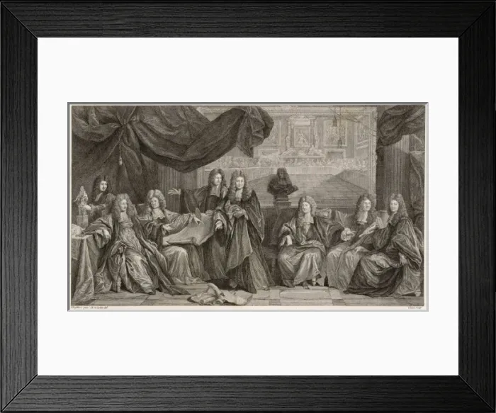 Framed Print : Louis XIV Convalescent