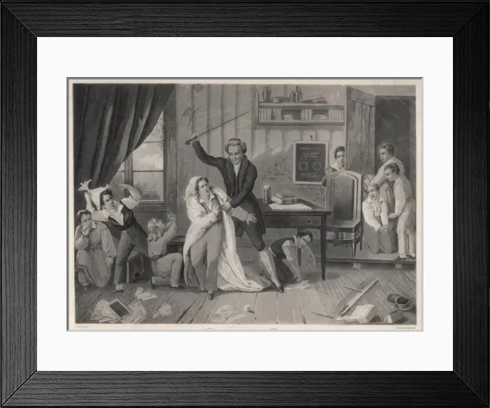 Framed Print : Education / Trouble Framed Print : Education / Trouble