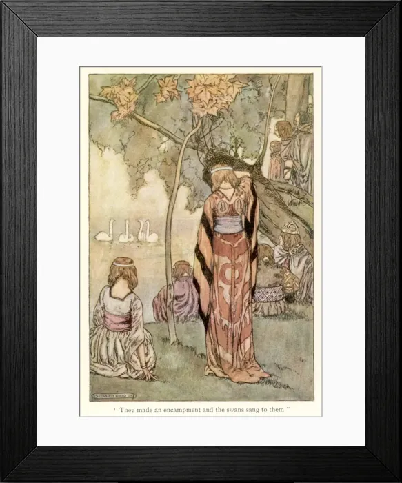 Framed Print : Myth / Ireland / Bovs Court Framed Print : Myth / Ireland / Bovs Court
