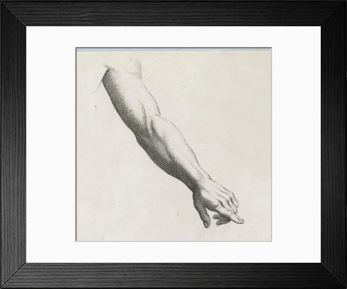 Framed Print : Hand / Albion Press / 1810 Framed Print : Hand / Albion Press / 1810