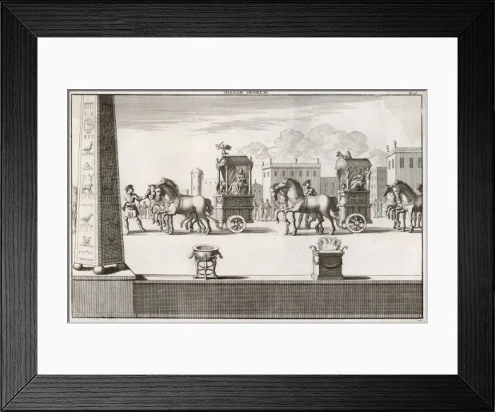 Framed Print : Roman Procession