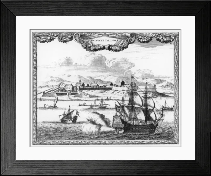 Framed Print : Darien Expedition 1698 Framed Print : Darien Expedition 1698