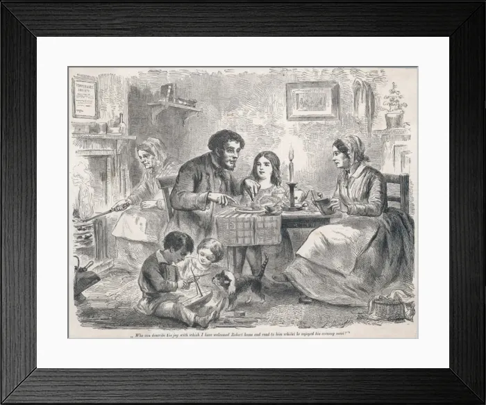 Framed Print : British Workman / Supper Framed Print : British Workman / Supper