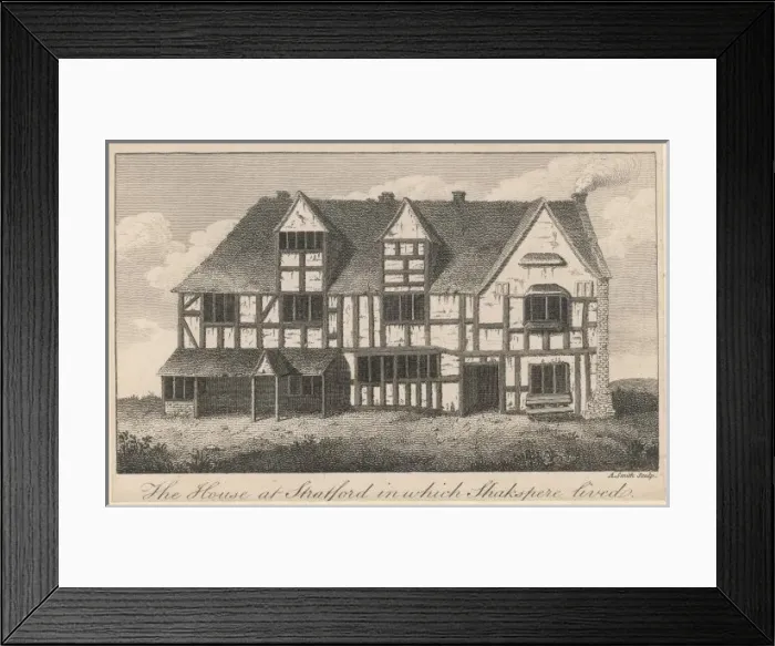 Framed Print : Shakespeare / Birthplace Framed Print : Shakespeare / Birthplace