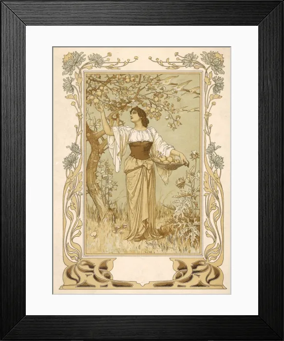 Framed Print : Fruit / Picking Fruit Framed Print : Fruit / Picking Fruit