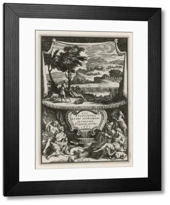 Framed Print : Books  /  Virgil  /  Eclogues
